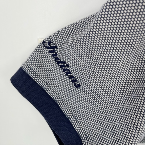 STARTER Cleveland Indians Collared Polo Shirt Vintage 90s Cotton MLB Baseball - Picture 5 of 11